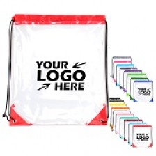 Transparent Waterproof Drawstring Backpack